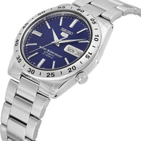 SEIKO Automatic Analogue Business Wrist Watch for Men & Women, Stylish Blue DEMO