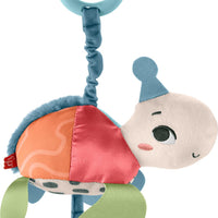 Fisher-Price Baby Stroller Plush Se Me Bounce Turtle Toy, Small Accessory NEW