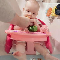 Dreambaby Premium Baby Bath Seat with Comfortable Toddler Support in Pink NEW