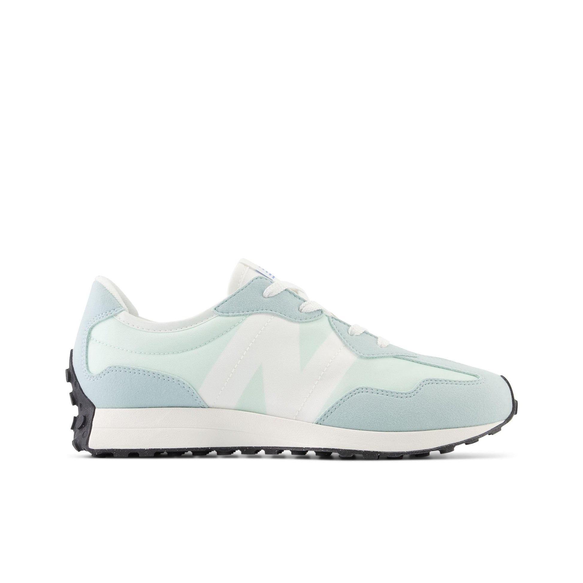 New Balance 327 Road Running Shoes in Light Surf/Winter Fog Color KIDS US 5 NEW