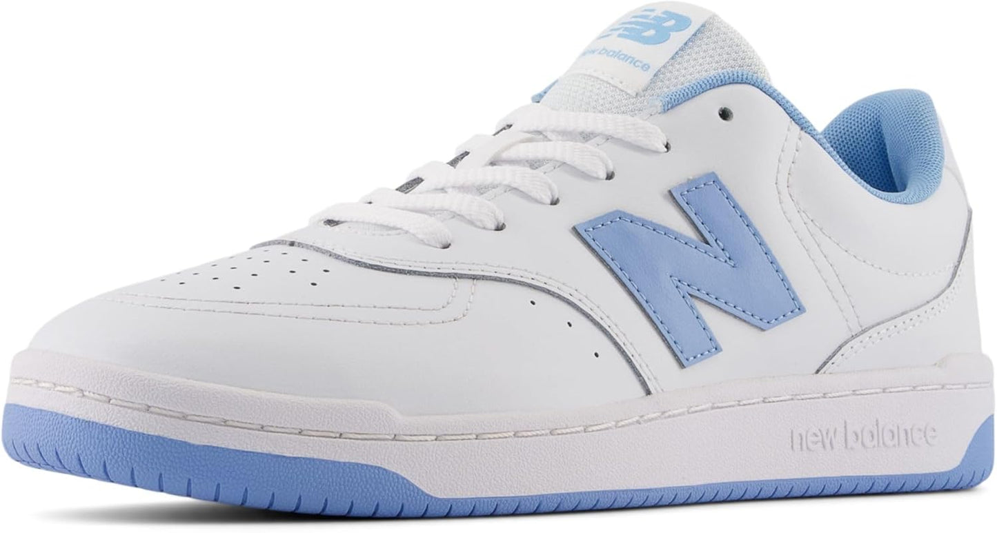 New Balance Lightweight Trainers in White & Light Blue Unisex US Mens 6 L7.5 NEW