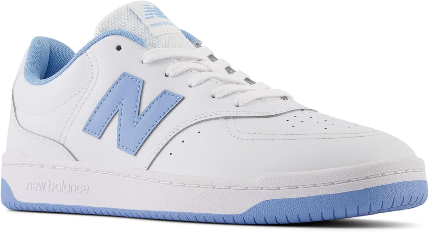 New Balance Lightweight Trainers in White & Light Blue Unisex US Mens 6 L7.5 NEW