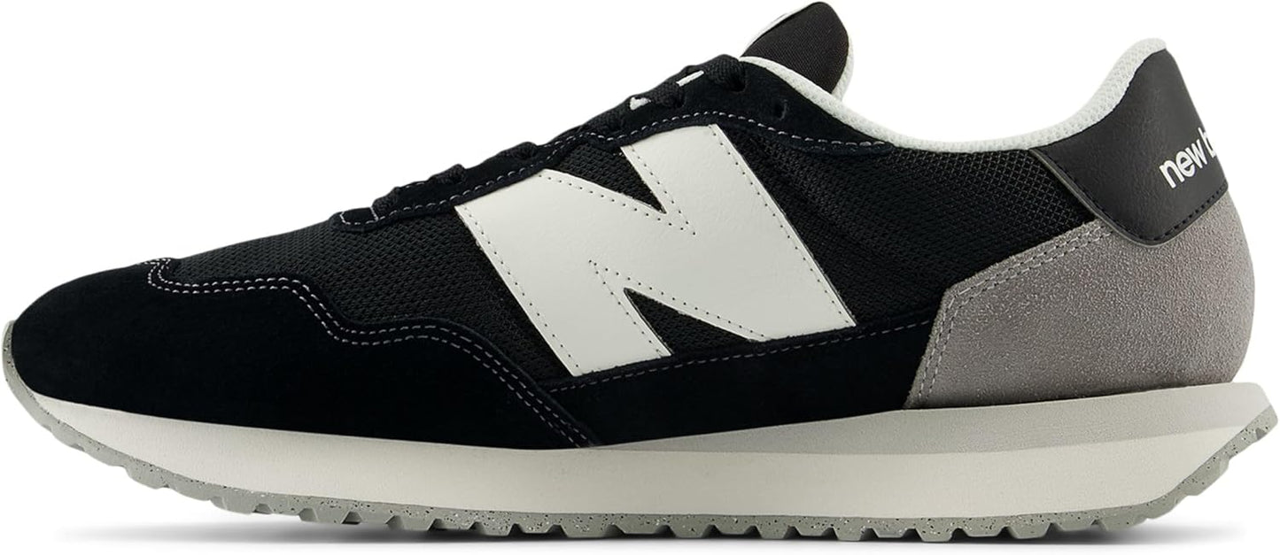 New Balance MS237LBK Lightweight 237 Trainer Sneakers for Athletic Mens US 8 NEW