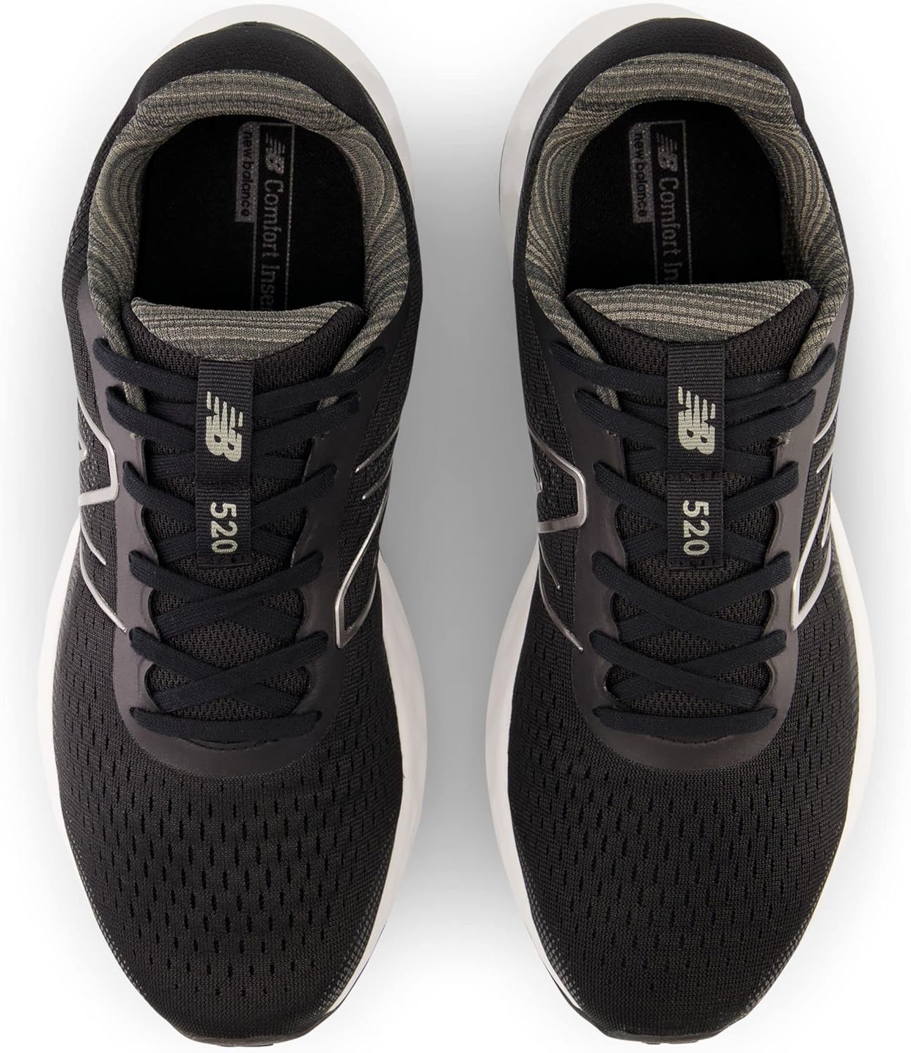New Balance Trainers Running Sport Shoes Black Mens US 11.5 WIDE FIT NEW
