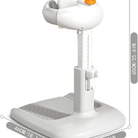 HIKILUMEN Adjustable Standing Bath Support Shower Safety Bathroom Accessory NEW
