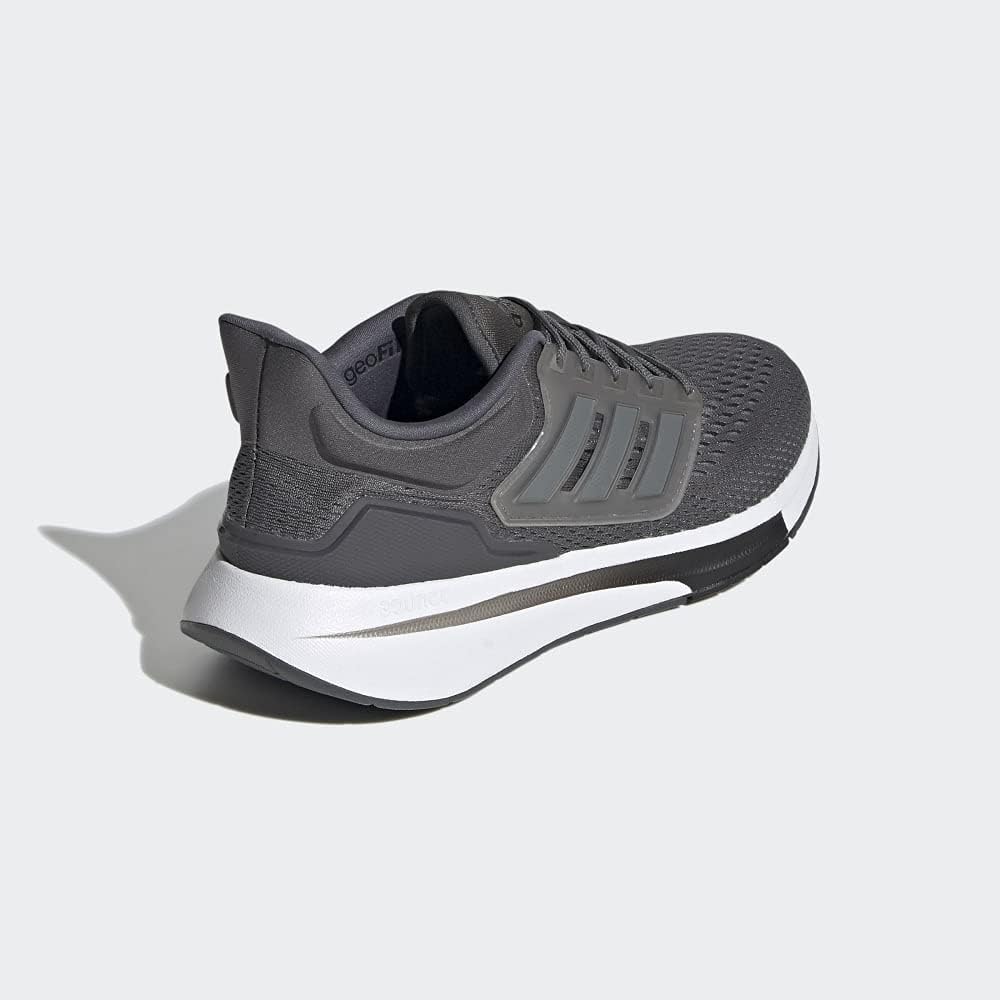 adidas H00541 EQ21 Iron Metallic Road Running Shoes Womens US 8.5 NEW