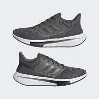 adidas H00541 EQ21 Iron Metallic Road Running Shoes Womens US 9 NEW