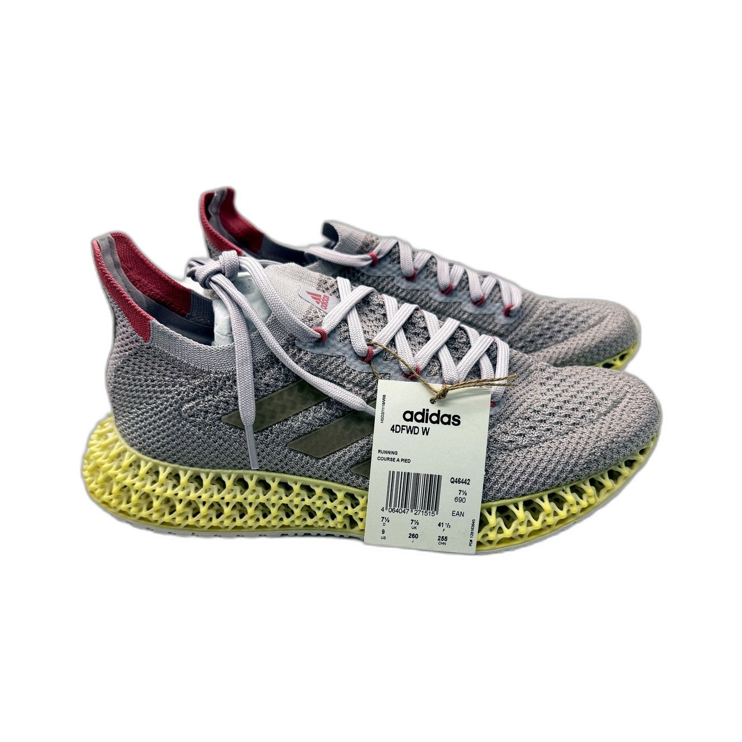 adidas Womens 4DFWD Running Shoes Boost Cushioning LilacPink 3D Midsole US9 DEMO