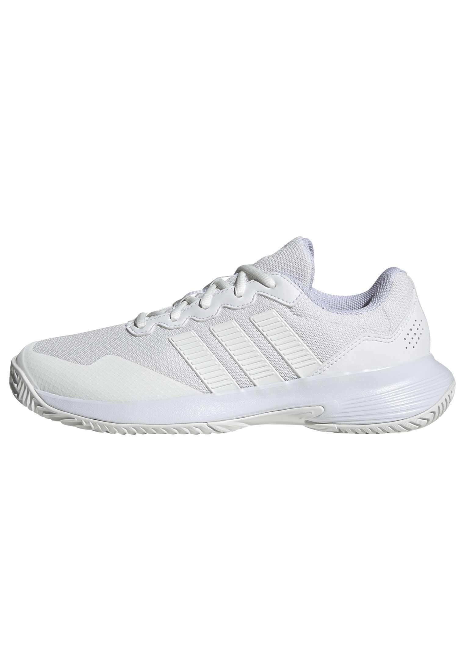 adidas Lightweight GameCourt 2 White Tennis Trainers Womens US 9.5 NEW