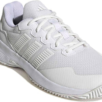 adidas Lightweight GameCourt 2 White Tennis Trainers Womens US 9.5 NEW