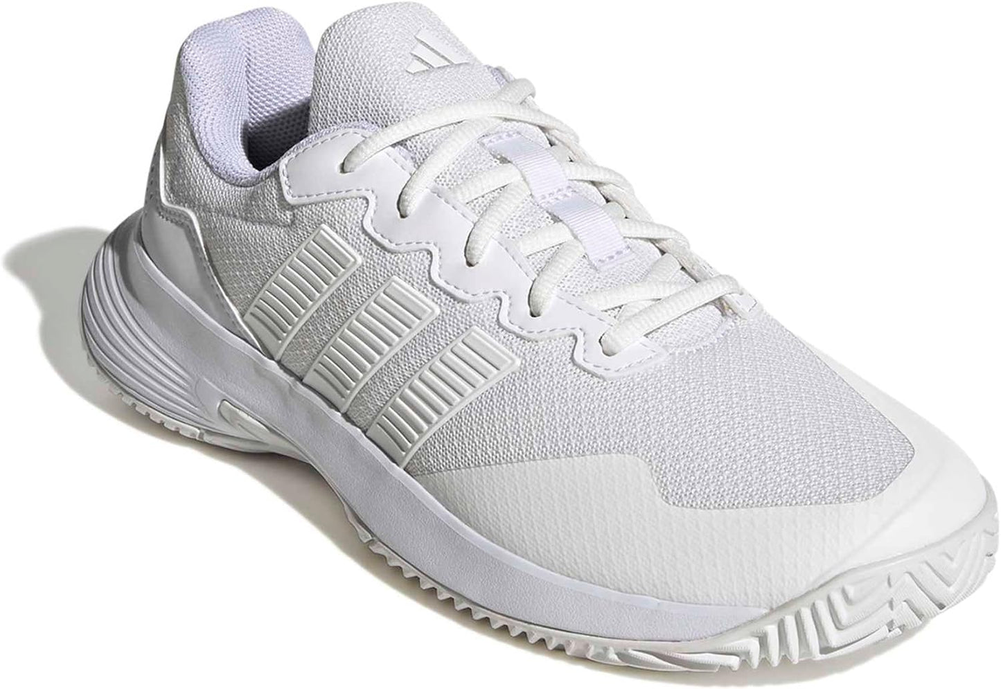 adidas Lightweight GameCourt 2 White Tennis Trainers Womens US 9.5 NEW