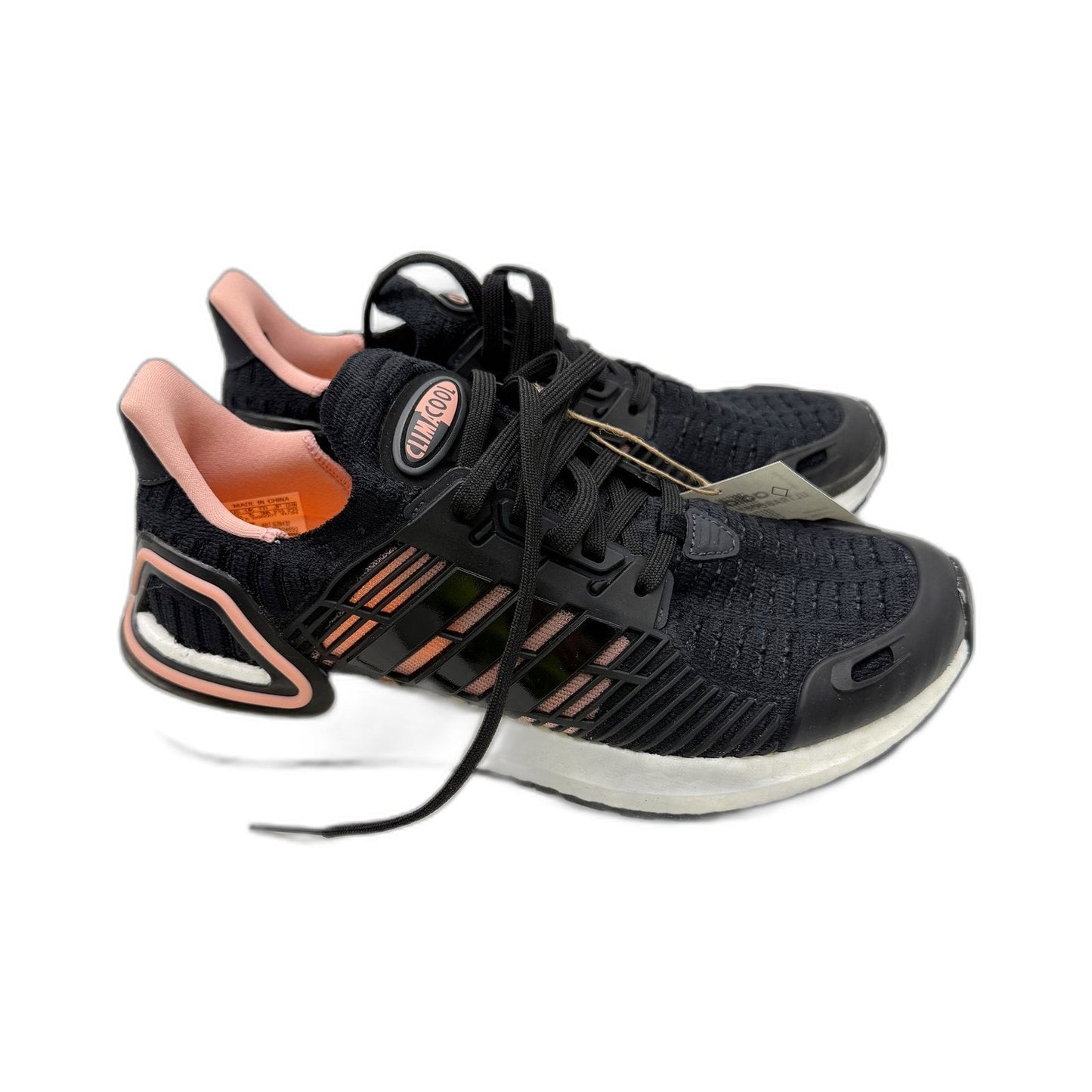 adidas Womens Ultraboost CC_1 DNA Running Shoes Black & Pink Coral US 8 NEW