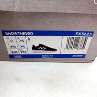 adidas Womens Showtheway Running Shoes Athletic Sneakers Black Size US 9 NEW
