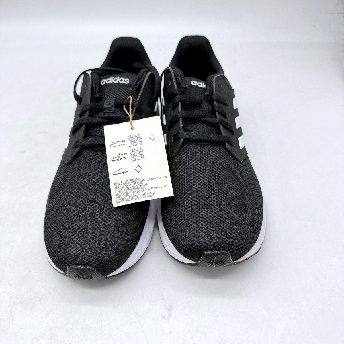 adidas Womens Showtheway Running Shoes Athletic Sneakers Black, Size 7.5 US NEW
