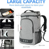 AUMTISC Lightweight Insulated Backpack Cooler Leak-Proof Outdoor Picnic NEW