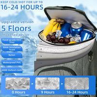 AUMTISC Lightweight Insulated Backpack Cooler Leak-Proof Outdoor Picnic NEW