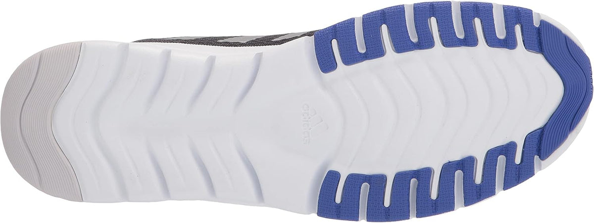 adidas Nario Move Running Shoes Grey & Silver Stripe Women US 8.5 NEW