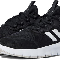 adidas Nario Move Sport Running Shoes in Black & White Stripe Womens US 9 NEW