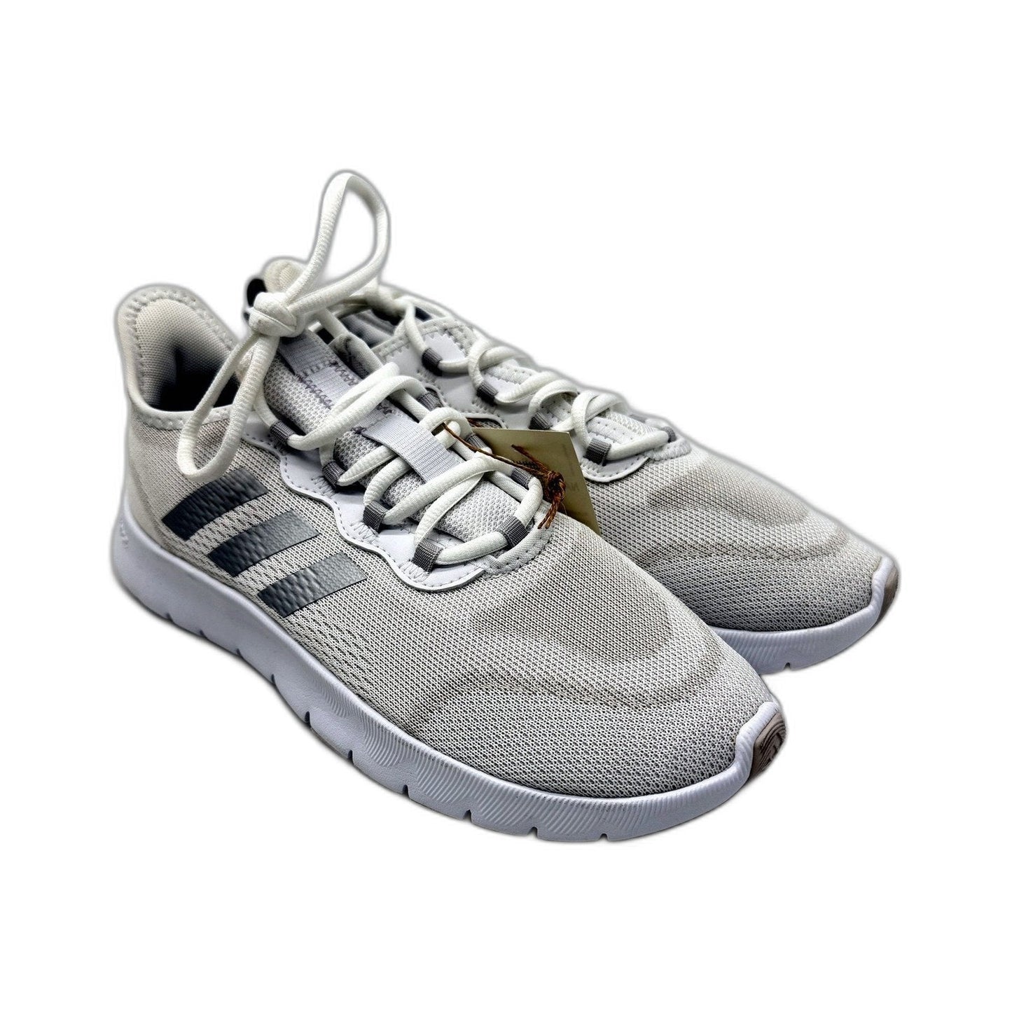 adidas Womens Nario Move Grey Cushioned Lightweight Running Shoes Size US9.5 NEW