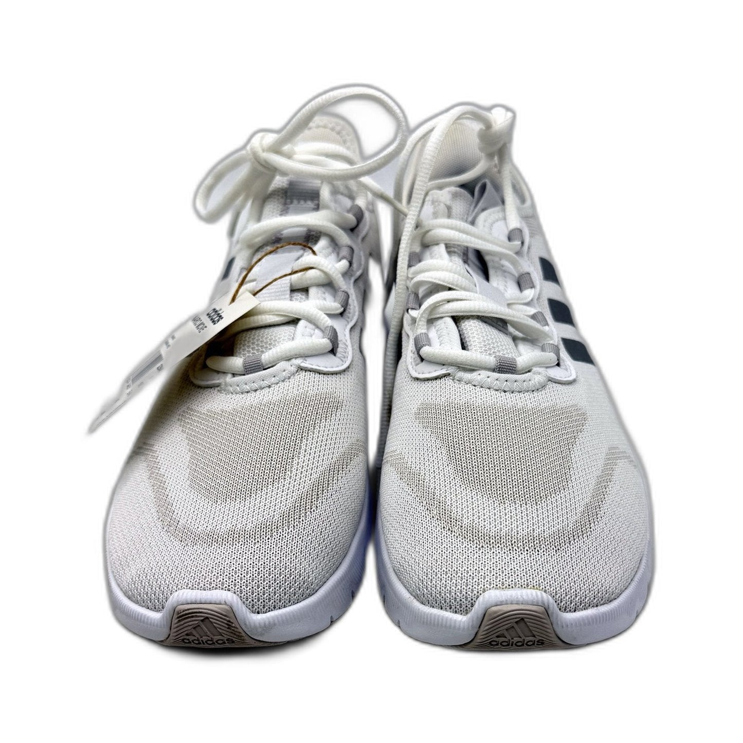 adidas Womens Nario Move Grey Cushioned Lightweight Running Shoes Size US9.5 NEW