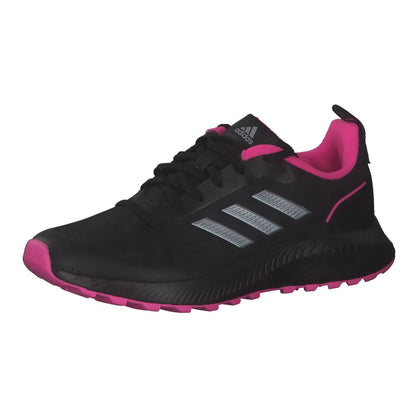 adidas Road Running Shoes Runfalcon 2.0 Tr Core Black Pink Womens US 6.5 NEW