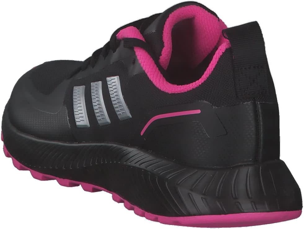 adidas Road Running Shoes Runfalcon 2.0 Tr Core Black Pink Womens US 9 NEW