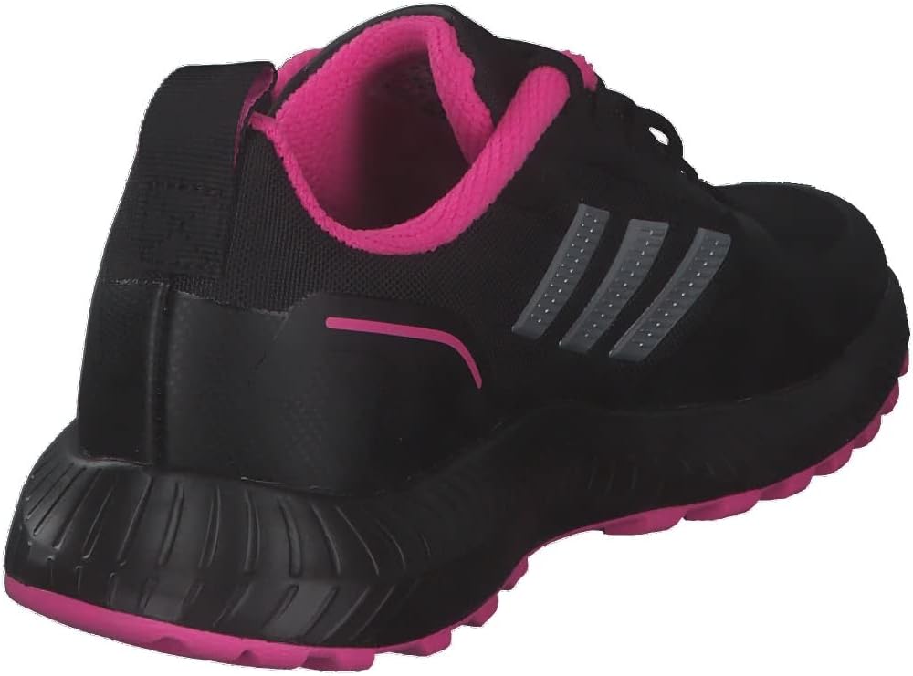 adidas Road Running Shoes Runfalcon 2.0 Tr Core Black Pink Womens US 9 NEW