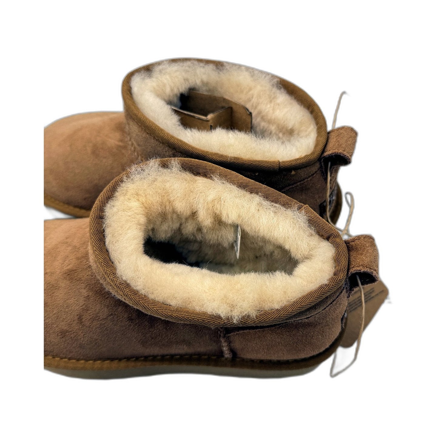 UGG Ozwild Unisex Chestnut Sheepskin Ankle Boots EU 40 Size AU 9 NEW