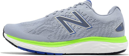New Balance Fresh Foam 680V7 Light Arctic Blue Road Running Shoes Mens US 12 NEW