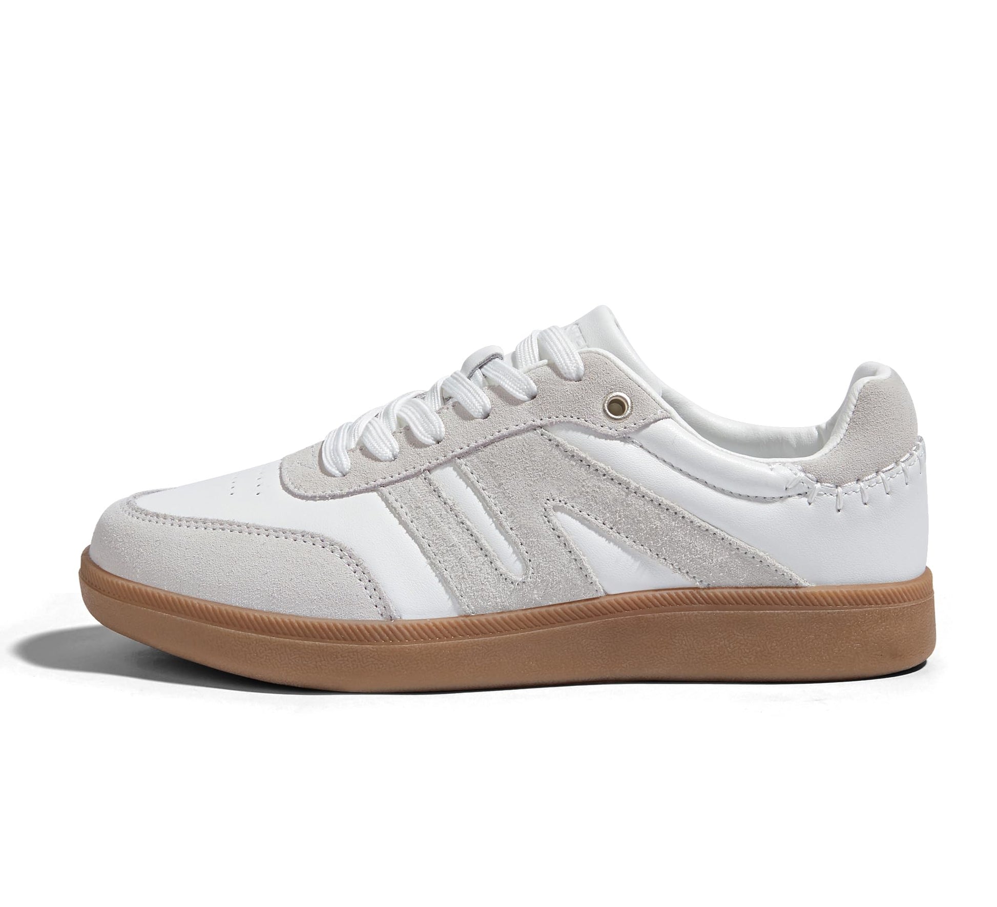 LUCKY STEP Casual Trainers Retro Gum Sole Sneakers Skate Shoes Womens US 11 NEW