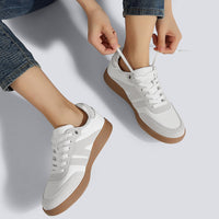 LUCKY STEP Casual Trainers Retro Gum Sole Sneakers Skate Shoes Womens US 11 NEW
