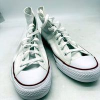 Converse Chuck Taylor All Star Canvas High Top White Trainers Mens US 9 DEMO