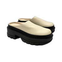 Alice In The Eve Womens Platform Clog Casual Comfortable Beige Size 7 DEMO
