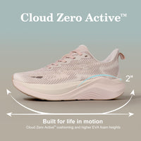 Hawkwell Cloud Zero Active Cushion Breathable Walking Shoes Beige US10 EU 42 NEW