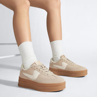 LUCKY STEP Faux Suede Trainers Comfortable Fashion Sneakers for Women US 10 NEW