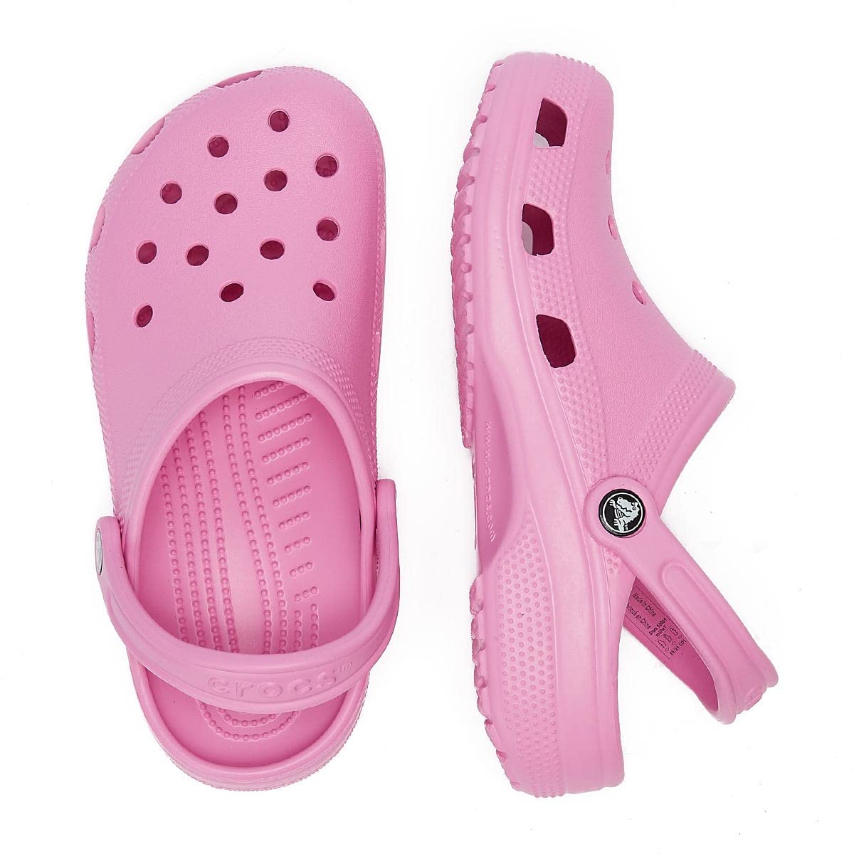 Crocs Classic Taffy Pink Clogs Lightweight Comfortable Shoes Unisex M8 W10 NEW