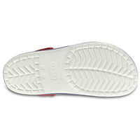 Crocs Crocband Clog White Blue Jean Casual Comfort Shoes for Men US 12 NEW