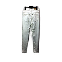 American Vintage Skinny Jeans Womens High Waisted Skinny White Jeans Size 28