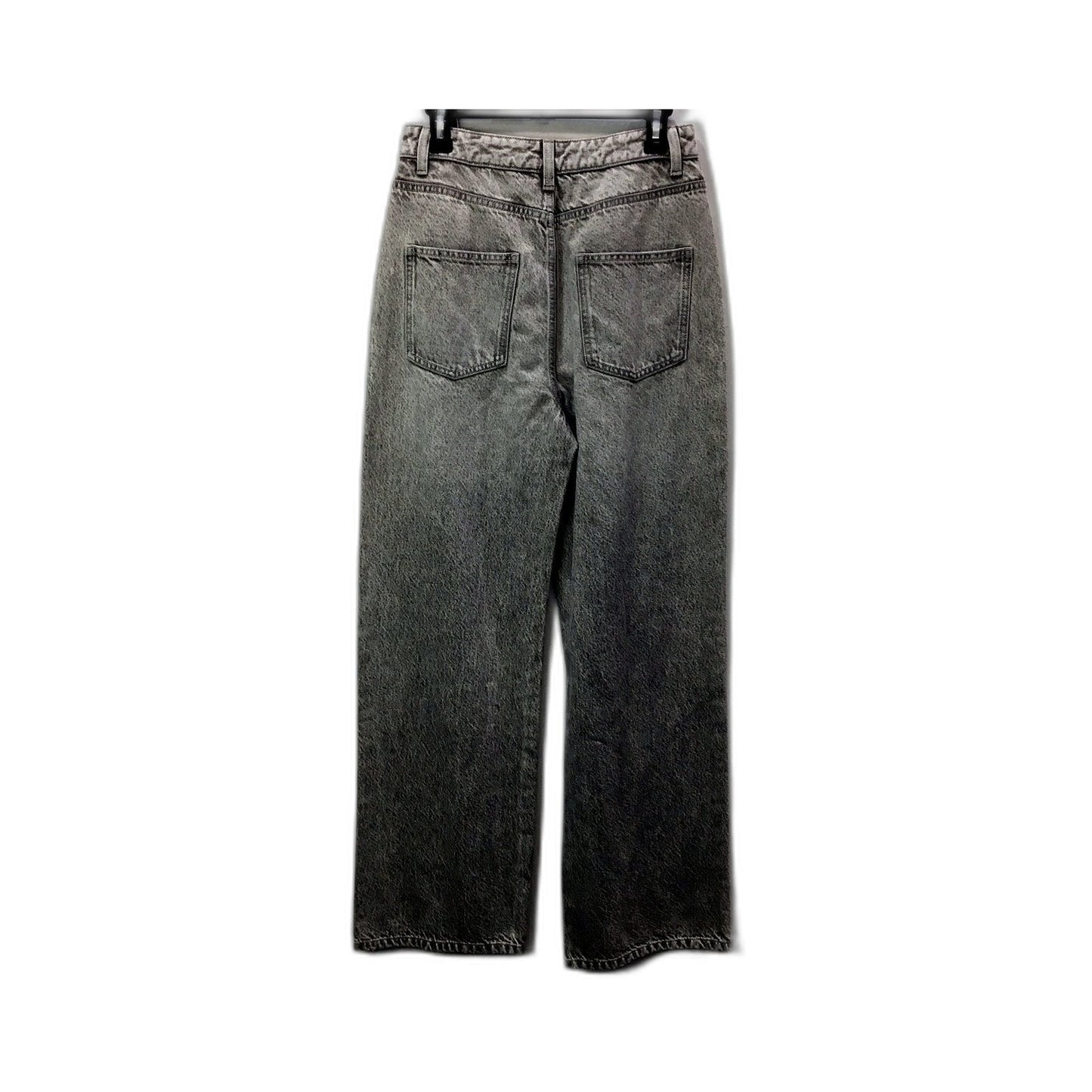 Pearl Wide Leg Jeans Unisex Global Wide Leg Gray Jeans for Small 29 Waist Size