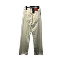 DRDENIM Unisex Echo Loom State High Rise Straight Leg Jeans Beige Size 29/32 NEW