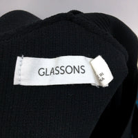 Glassons Womens Pullover Vest Tank Top Sleeveless Crossover Black Size L