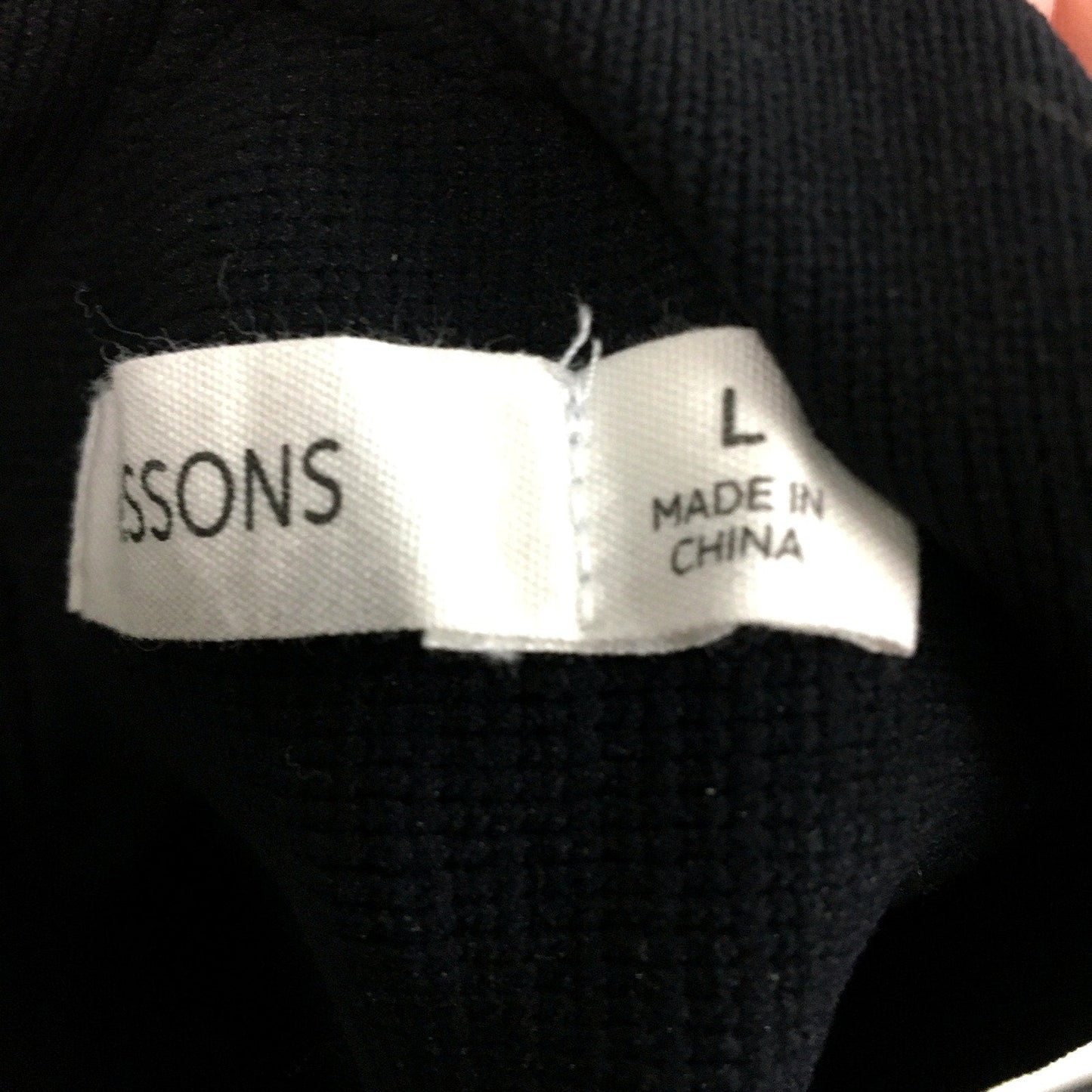 Glassons Womens Pullover Vest Tank Top Sleeveless Crossover Black Size L