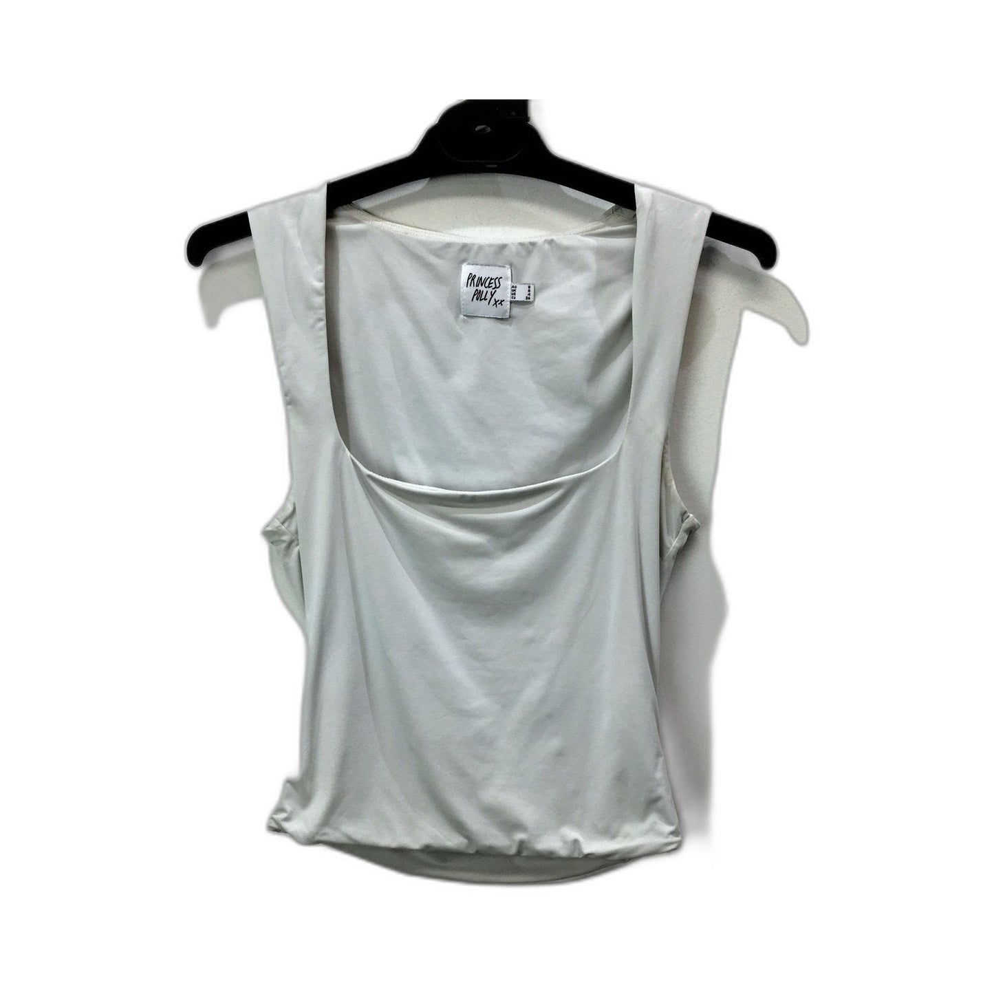 Princess Polly Womens Gray Sleeveless Recycled Nylon Tank Top by Size 8