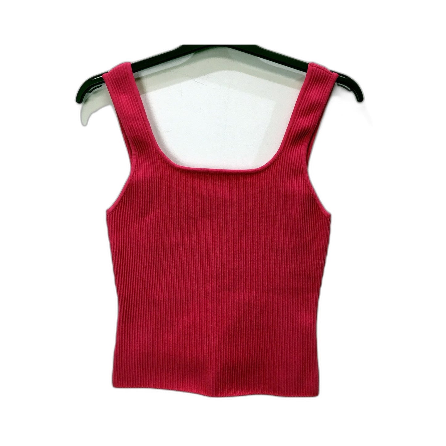 ed.it.ed Womens Ribbed Tank Top in Bright Pink, Size 12
