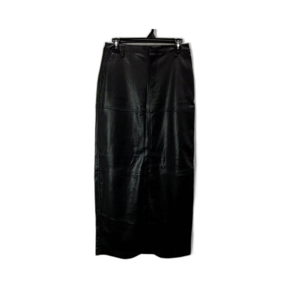Alice in the Eve. Womens Black Leather Skirt, Size S NEW