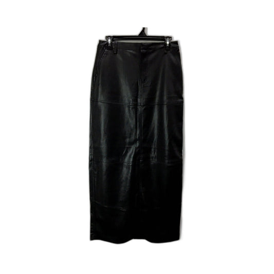 Alice in the Eve. Womens Black Leather Skirt, Size S NEW