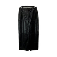 Alice in the Eve. Womens Black Polyurethane Skirt, Size S NEW