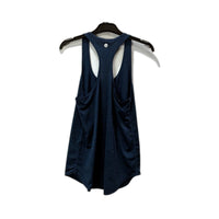Body Womens Navy Blue Cotton Racerback Tank Top - XS Size