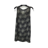Glassons Womens Sleeveless Dress Sleeveless Polka Dot Dress in Black Size 12