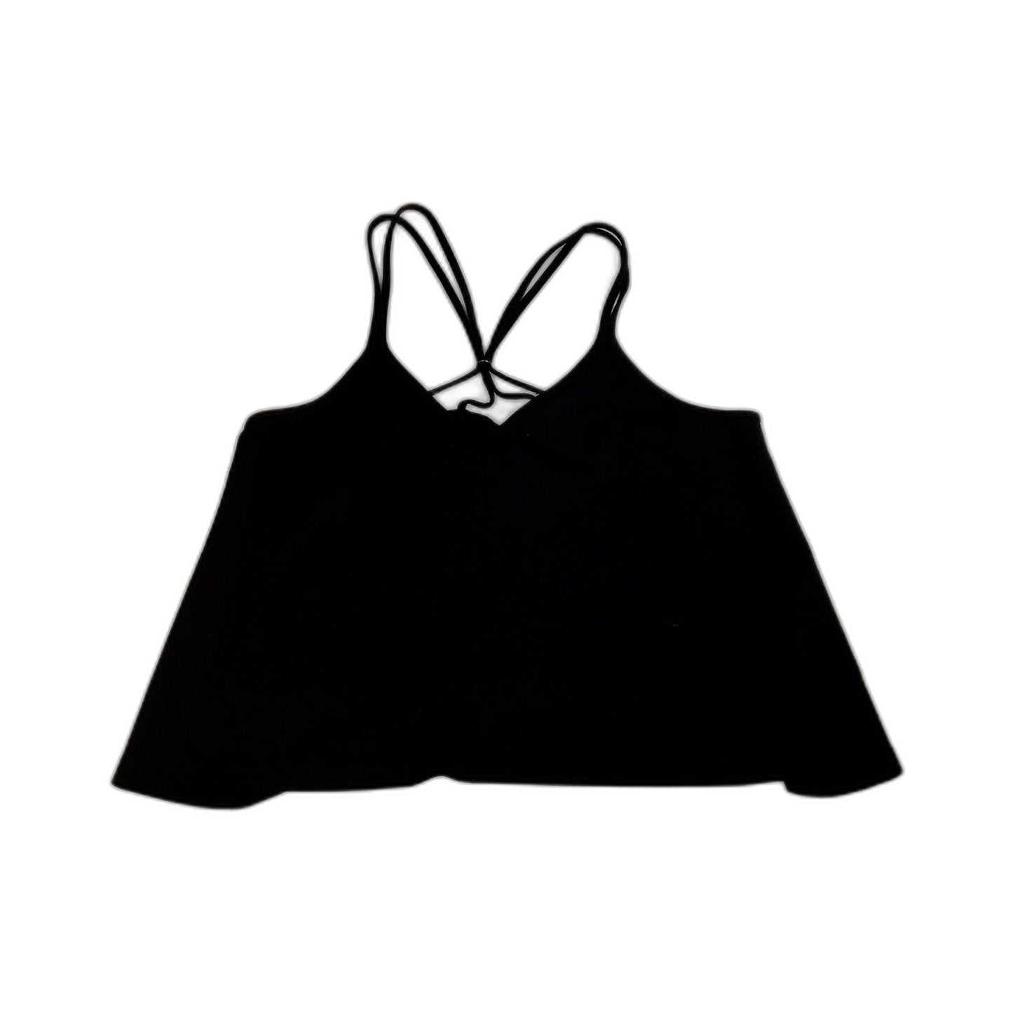 Topshop Womens Sleeveless Black Camisole Top in Size 12